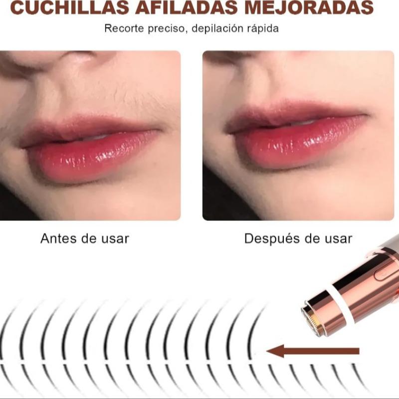 2-In-1 Multi-Functional Facial and Brow Trimmer, Electric Brow Trimmer, Lip and Body Hair Removal Tool, Facial Hair Care Tool, Women's Electric Razor