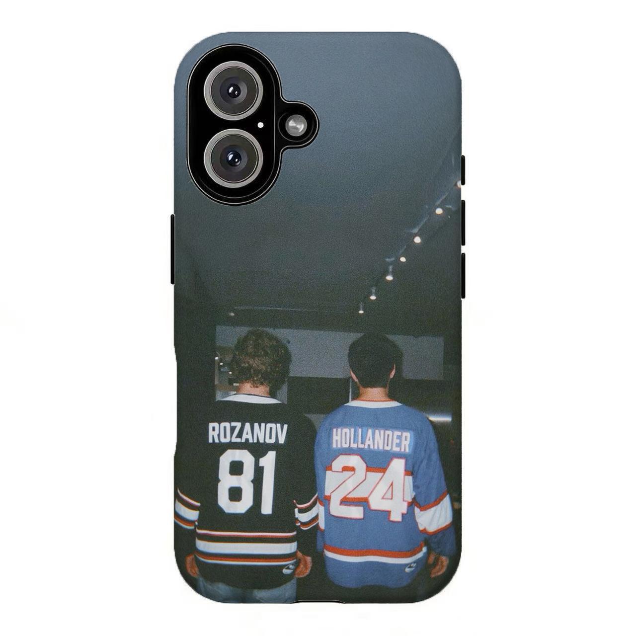 FL-Heat3d Rivalry Hollander 24 & Rozanov 81 Phone Case,90s Retro Collage Aesthetic Cover For iPhone 11 12 13 14 15 16 17 Air Pro Max for Samsung S26 S25 S24 S23 S22 S21 Case,Gift for her/him/fans
