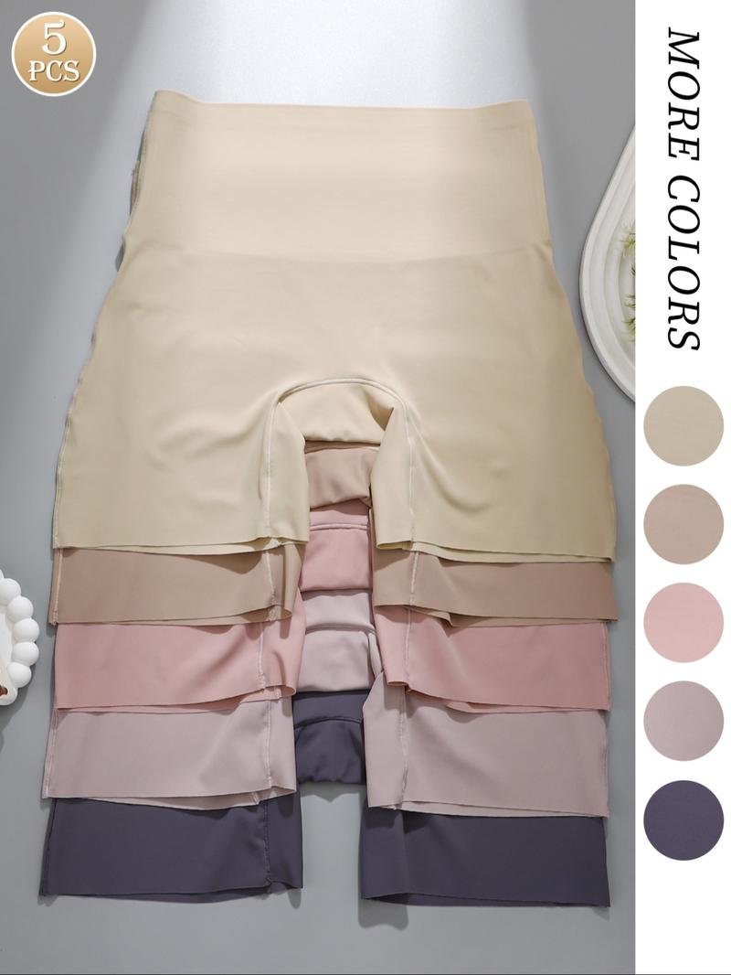 Women's High-Waisted Seamless Shaping Leggings, Elastic Fitted Comfortable Skin-Friendly Bottoms, Casual Plain Design for All Seasons, High Compression Shapewear