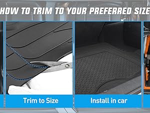 Nilight Rubber Cargo Mats for Cars Trucks SUVs, Universal Trim to fit for Most Vehicles, All Weather Protection Heavy Duty Cargo Liners Protector Automotive dealsforyoudays Nilight Rubber Cargo Mats for Cars Trucks SUVs, Universal Trim to fit for Most Vehicles, All Weather Protection Heavy Duty Cargo Liners Protector Automotive dealsforyoudays