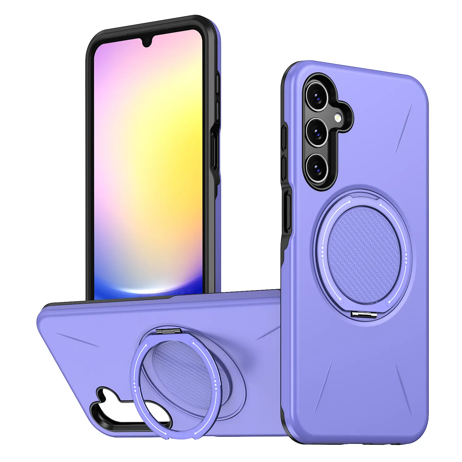 Magnetic Charging Phone Case for A25 5g, Protective Stand Holder, Durable Design, Perfect Fit, Essential Accessory for Daily Use