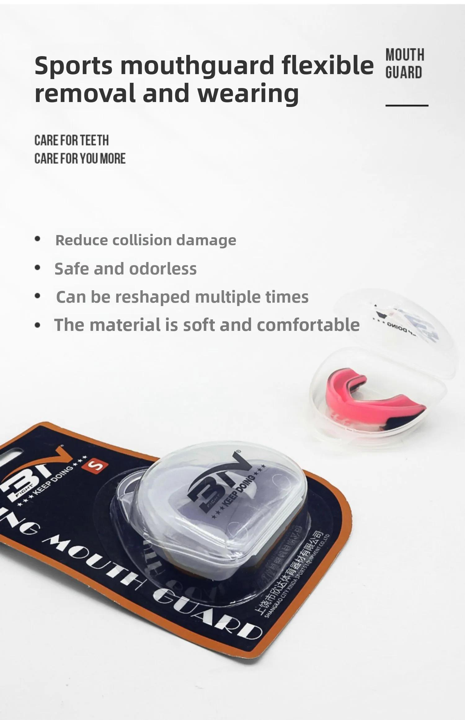 BN Custom EVA Mouthguard Boxing MMA Fighting Teeth Protector for Rugby & Basketball