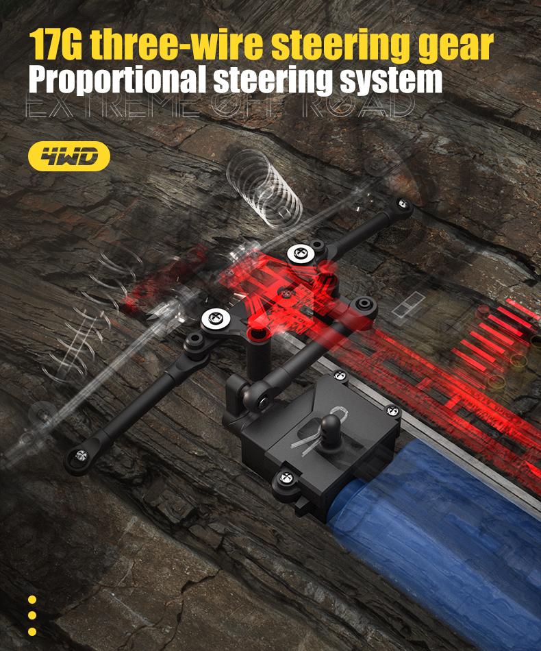 VISAS Remote Controlled Off-road Toy Car Q130, 1:14 70KM/H 4WD Highspeed rc- upgrades-Double Car Shell Competitive Brushless Motor RC Cars for Adults