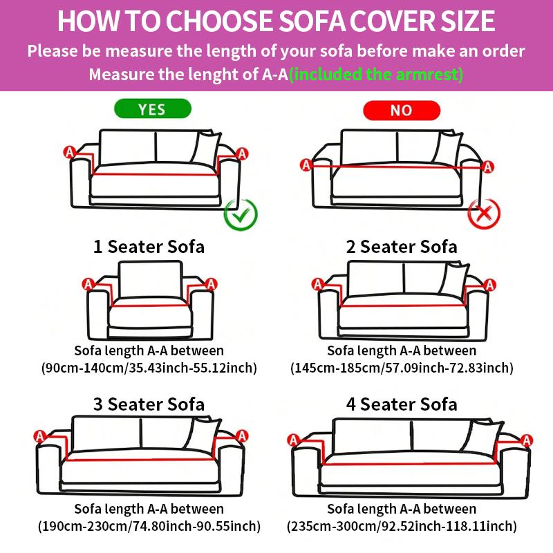 1PC Minimalist High Elastic Solid Color Elastic Sofa Slipcover | Dog-Friendly | Non-Slip, Dustproof & Scratch-Resistant | Suitable for Indoor/Outdoor Gardens & Living Room Sofas | Fits 1/2/3/4-Seater Sofas | Washable & Kid-Safe | Holiday-Universal