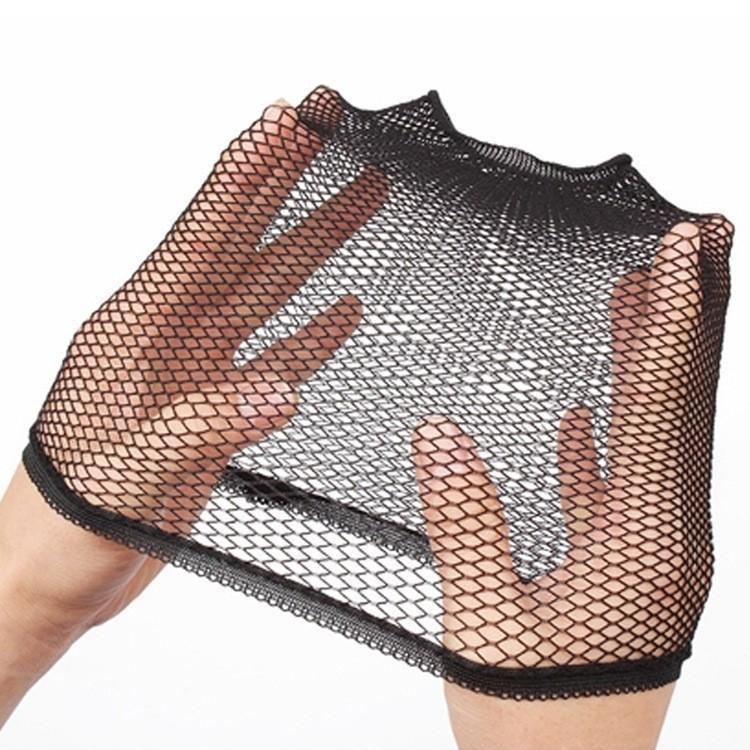 Elastic Wig Cap for Cosplay and Costume Breathable Double Open End Hair Net Cap for All Hair Types