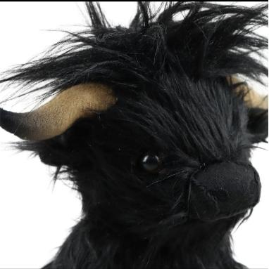 Summer Highland Cow Plush Toy,Simulation Stuffed Toy,Fluffy Toy,Animals Decoration Toy,Cute Stocking Stuffers,Home Decorative Ornament Toy, Best Gifts, Birthday Gift. Stress Soft