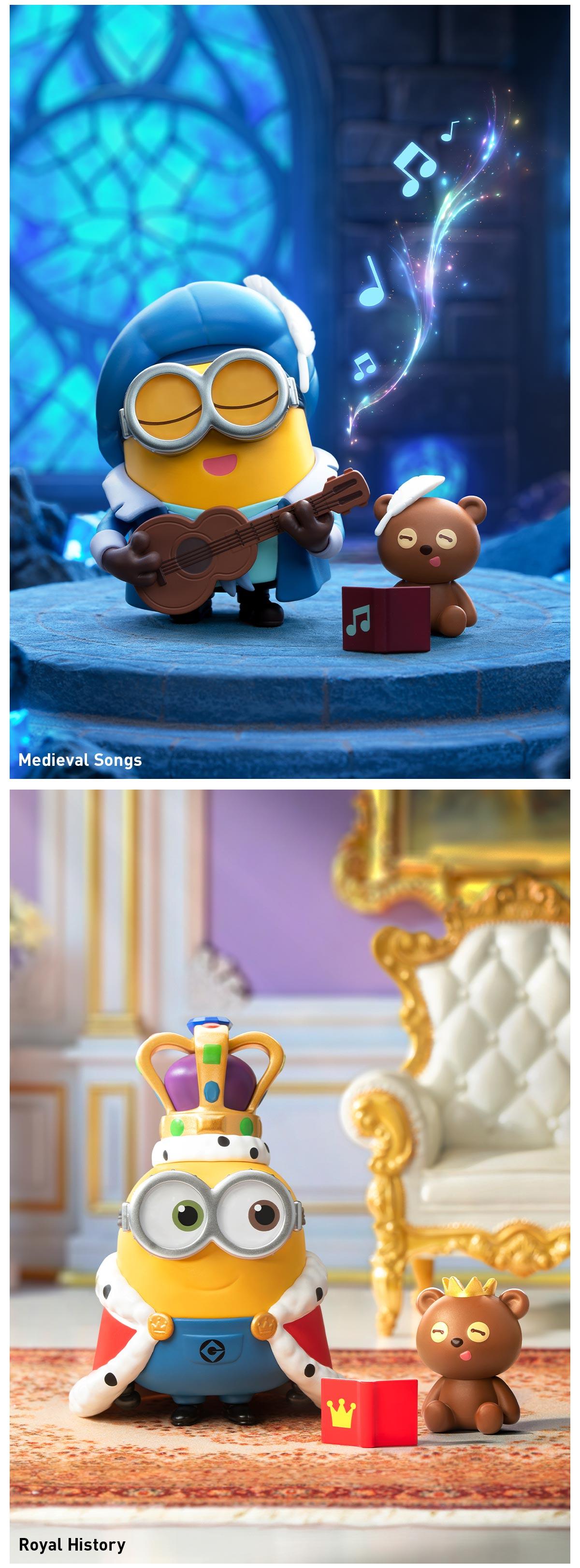 Minions Bedtime Stories by Bob and Tim Series Figures