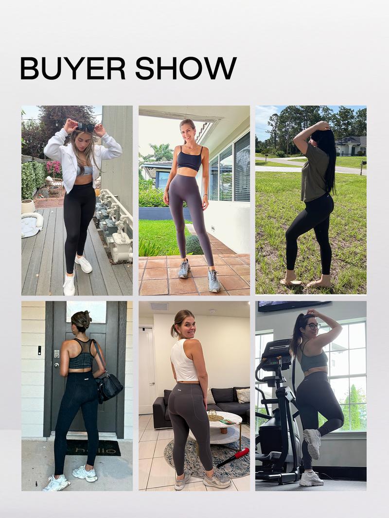 SIINSIIN Shaplite Leggings - High-Waisted, Moisture-Wicking, Breathable Tummy Control Yoga Pants for Running, Cycling & Fitness - All Seasons Gym Bottoms