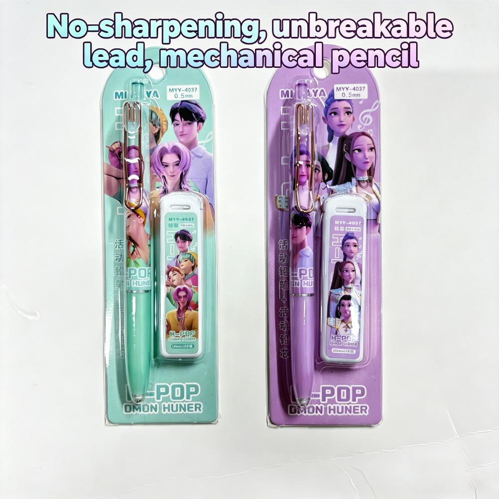 New “Fierce Witches” Group Activity Pencil Set: Sharpen-Free, Break-Resistant Mechanical Pencils—Student Stationery and Small Gifts