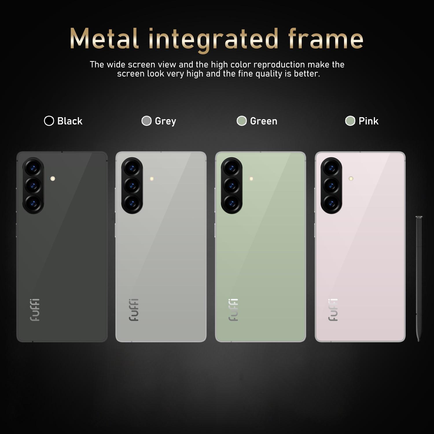 Fuffi - 6.8-inch screen, unlocks global 4G smartphones, 3+32GB ROM, 8+20MP pixels, 4100mAh battery, dual SIM, stylus function, GPS navigation, Android 12 phone