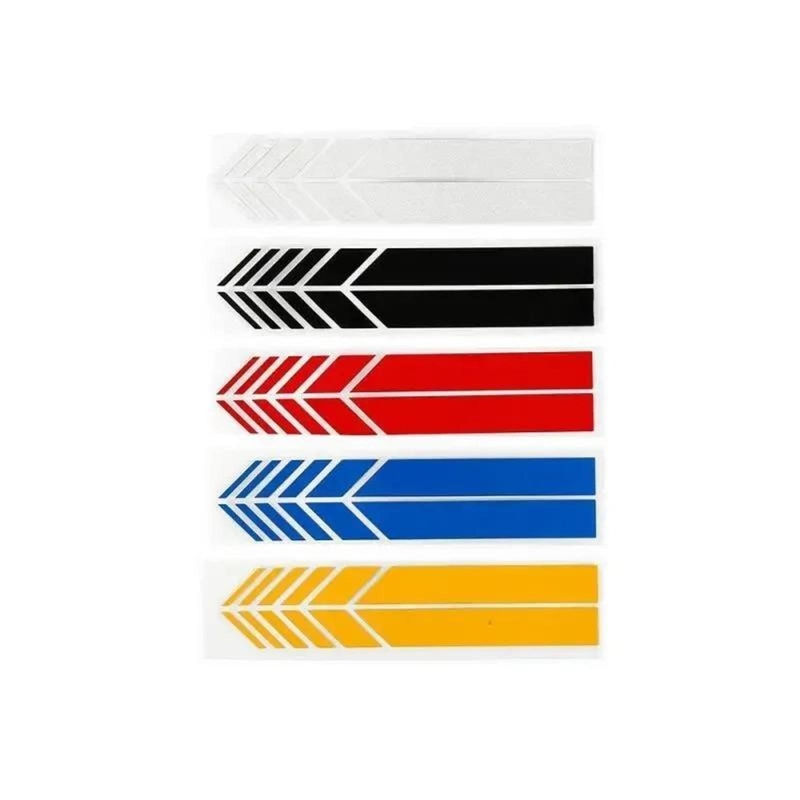 Non-Fading Car Racing Stripe Sticker Decal for Side Rear View Mirror, Fashion Color Car Styling Decor