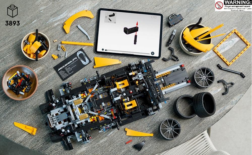 Technic  P1 Hypercar Building Set, Scale Model Car Kit for Adults to Build, Collectible Vehicle with V8 Piston Engine and 7-Speed Gearbox, Gift for Men, Women, Him or Her 42172 P1 building kit for birthday/Christmas gift  P1 building blocks gift for car l