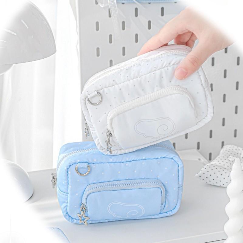 1PC Soft Camera Bag Versatile Storage Pouch, Single Shoulder Crossbody Detachable Design, Ideal for Travel & Daily Use, Durable Material