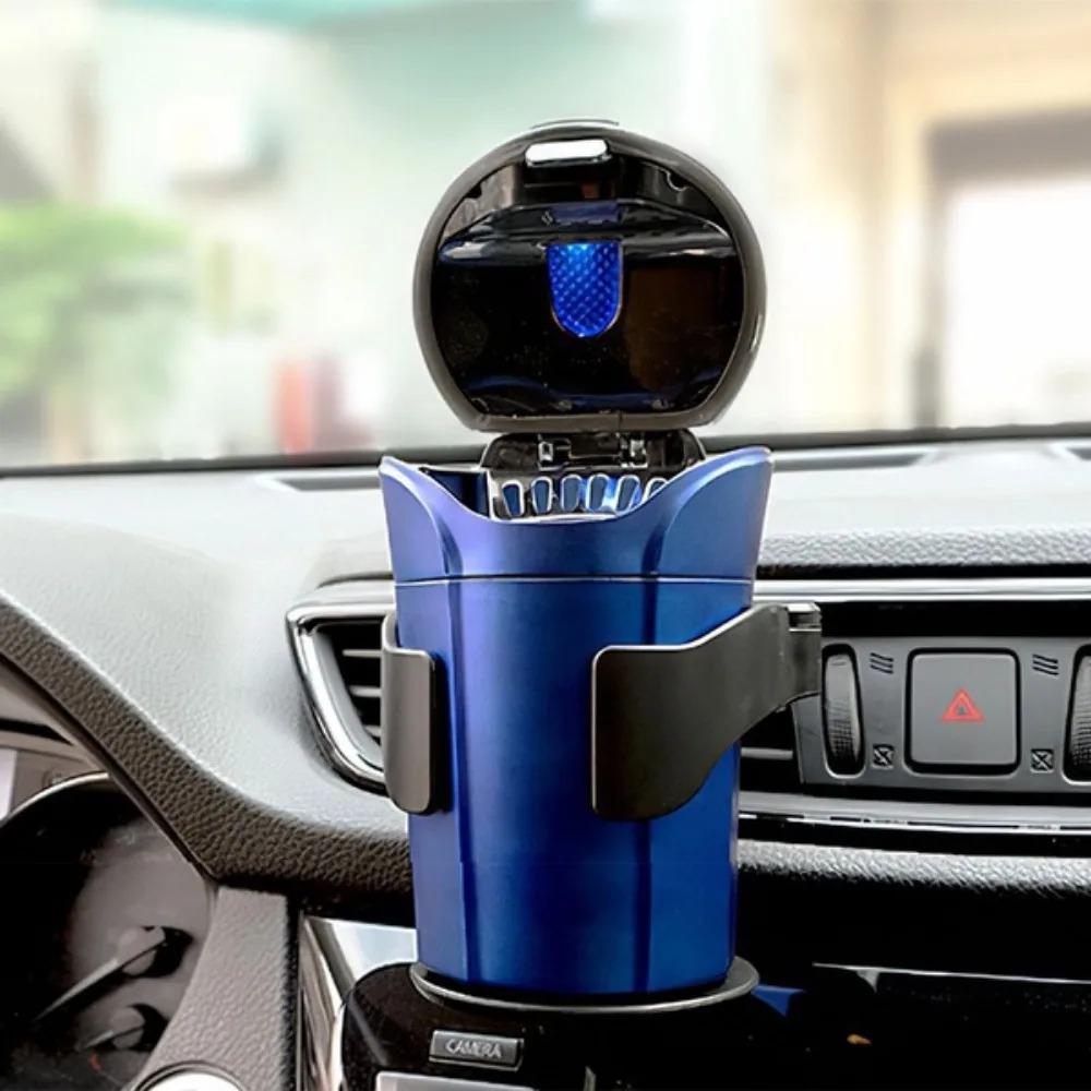 Universal Rotating Car Cup Holder Clip-On Drink Mount for Coffee Bottle Soda Can Auto Air Vent Organizer Accessories Practical Vehicle Storage