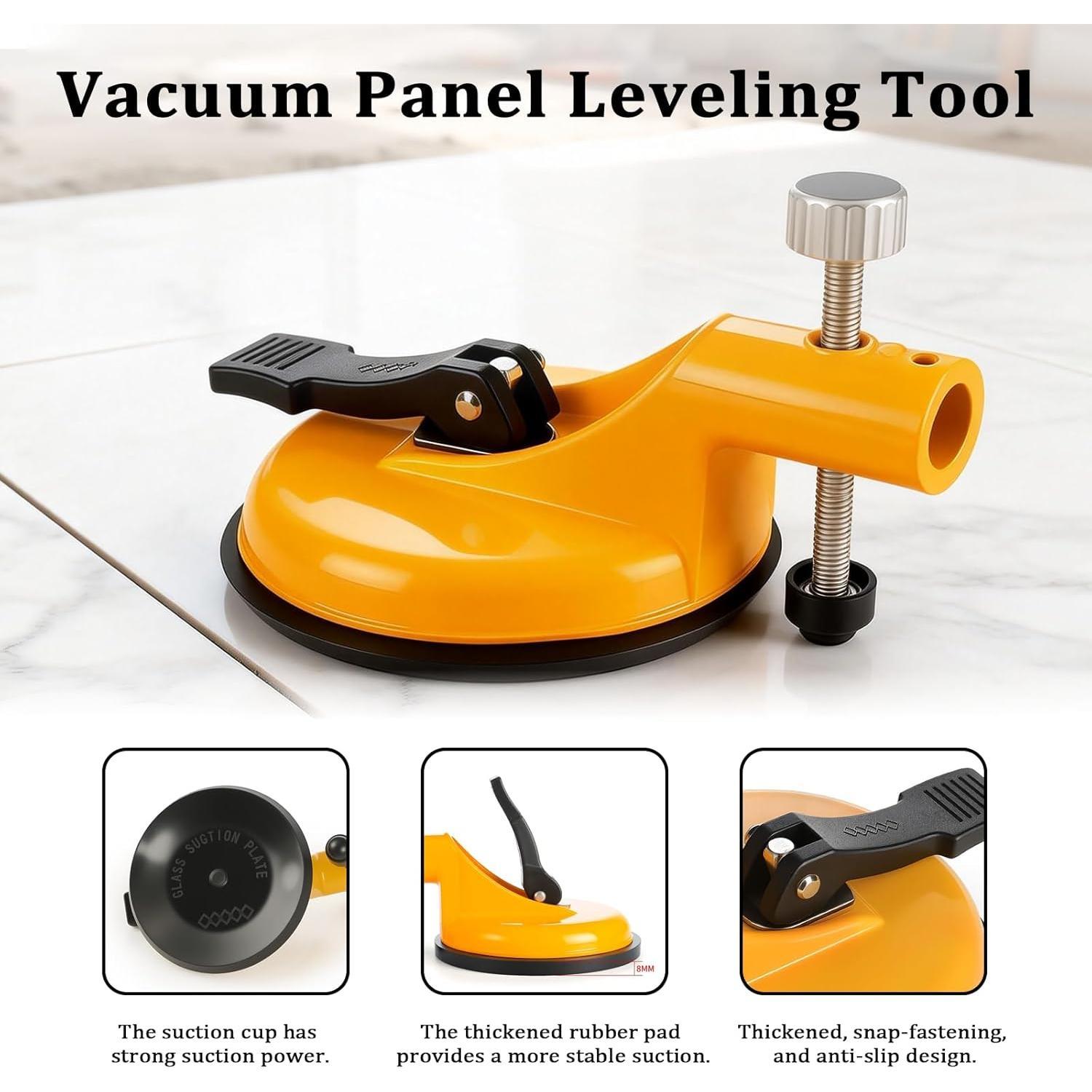 2 Pack Adjustable Height Setter, Professional Countertop Leveling Lool, Countertop Leveling Tool for Flooring Gap Fix, Stone Slab Alignment, Repair & Seam Leveling