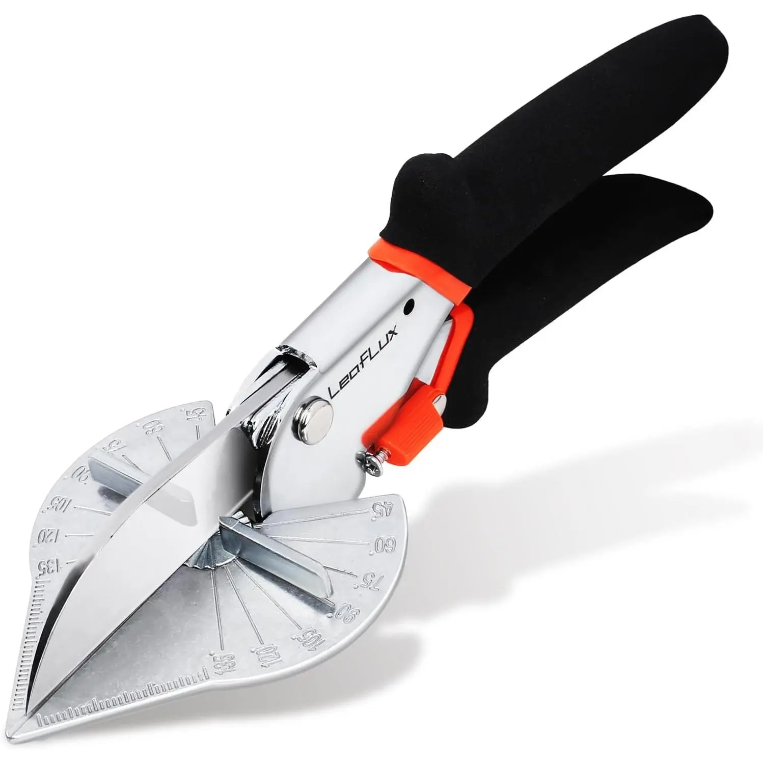 Miter Shears for Wood Trim, 45°-135° Multi-Angle Tool, Multifunctional Trunking, Moulding Shears, Perfect for Mitre Cutting, Quarter Round, No Blade| LFXP3101S
