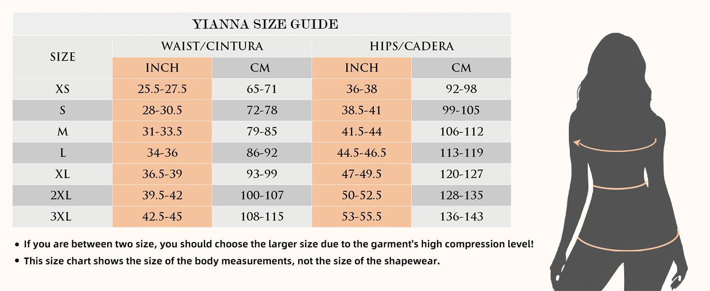 YIANNA Fajas Colombianas Shapewear for Women Tummy Control Full Shapewear Butt Lifter with Hooks Closure SpringStatements