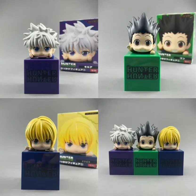 10cm HUNTER x HUNTER HUNTERxHUNTER Killua Zoldyck GON FREECSS Kurapika Action figure toys Christmas gift with box