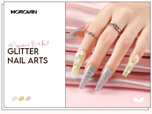Morovan Blossom Acrylic Nail Kit with U V Lamp Blossom Series Acrylic Nail Set with Everything Professional Gel Polish Kit with Glitter Acrylic Powder Complete Starter Kit Acrylic Nail Supplies Morovan Blossom Acrylic Nail Kit with U V Lamp Blossom Series Acrylic Nail Set with Everything Professional Gel Polish Kit with Glitter Acrylic Powder Complete Starter Kit Acrylic Nail Supplies