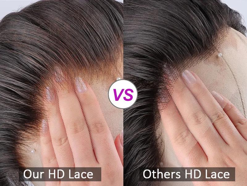 Bling Hair Invisible Strap 360 Full Hd Lace Glueless Wig Body Wave Human Hair Wig 30 Inch Lace Front Wig Brazilian 360 Frontal Wig