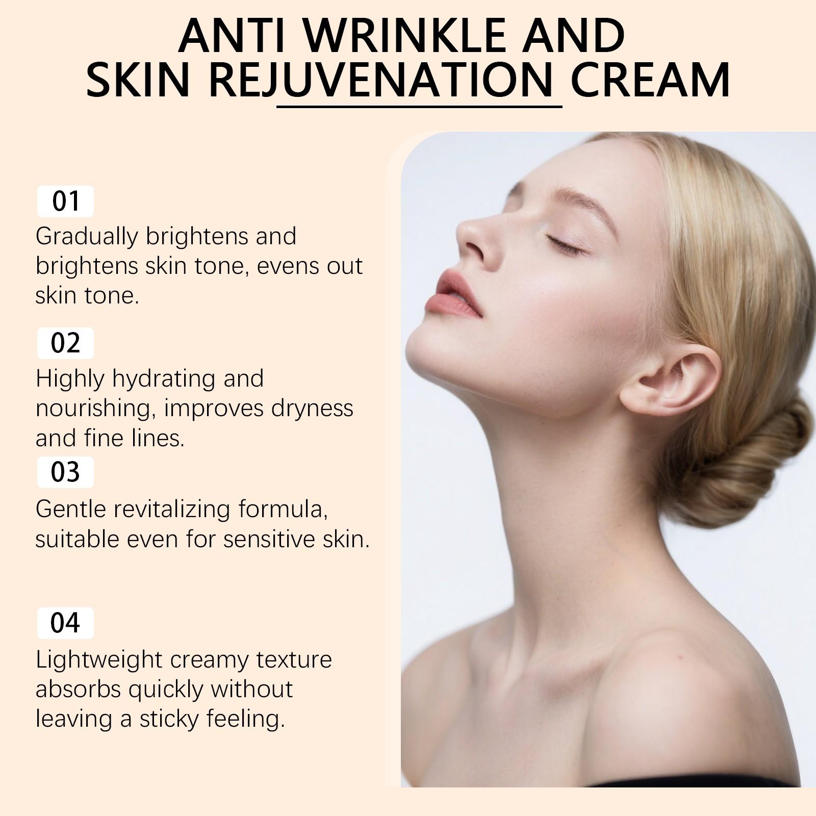 Moisturizing Face Cream, Gentle Skincare for Soft and Smooth Skin, Hydrating and Brightening Daily Moisture Lotion, Nourishing Facial Care