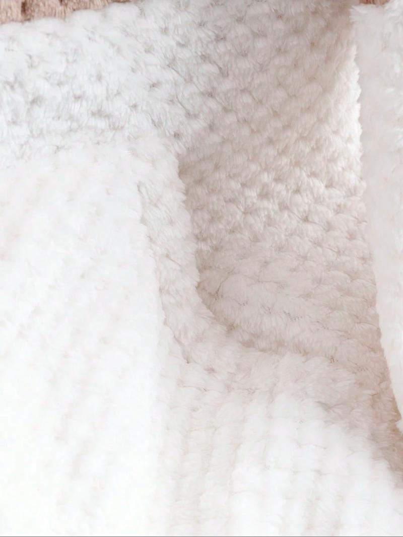 Women's Color Blocking Hooded Hoodie Sweatshirt, Plush Soft, Fall & Winter Warm Casual Wear, Loose-Fitting Daily