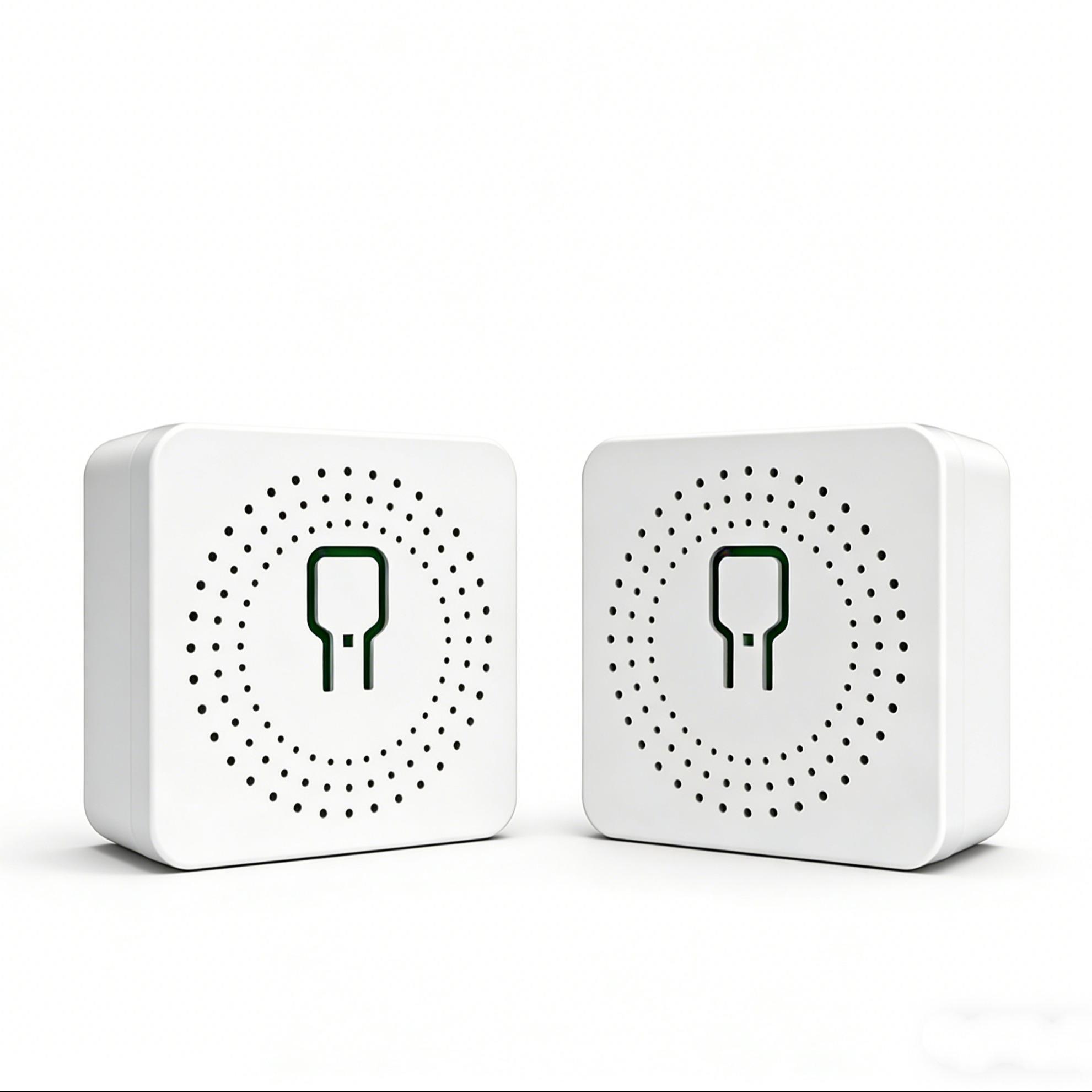 Doodle WiFi Smart Switch Compatible with Alexa and Google Home, Mini Size Suitable for Various Switches, Remote Control, Voice Control, Timer Function