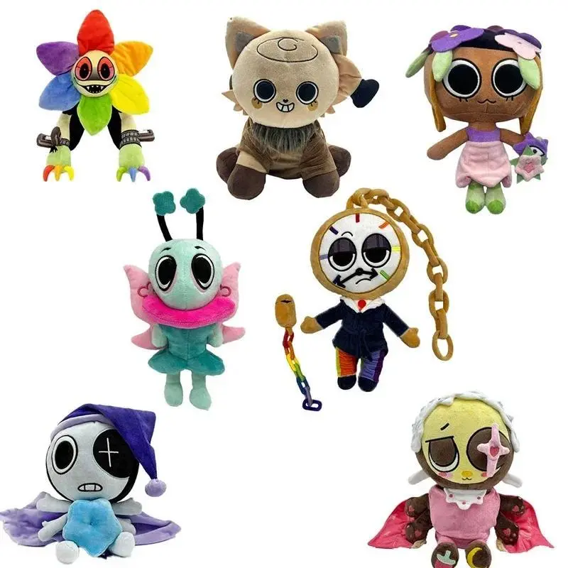 2026 Hot selling toys New 45 Styles Cute World Ragdoll Filled Horror Game Small Stone Plush Toy Soft Pillow Doll Gift Internet-famous toy