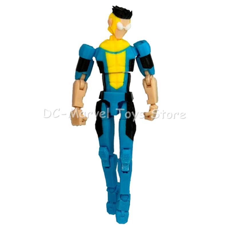 In Stock New 3d Printed Invincible Toys Action Figures T13 Dummy 13 Superheroes Multi-Jointed Movable Shapeshift Toys