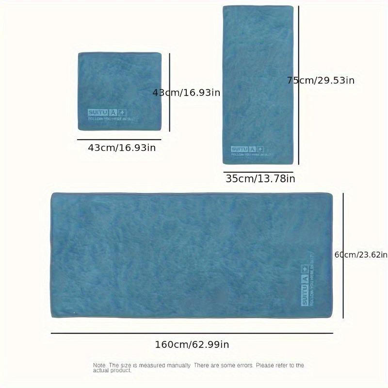 1pcs Car wash special towel - thickened water absorbent, super large glass brush, car interior cleaning cloth