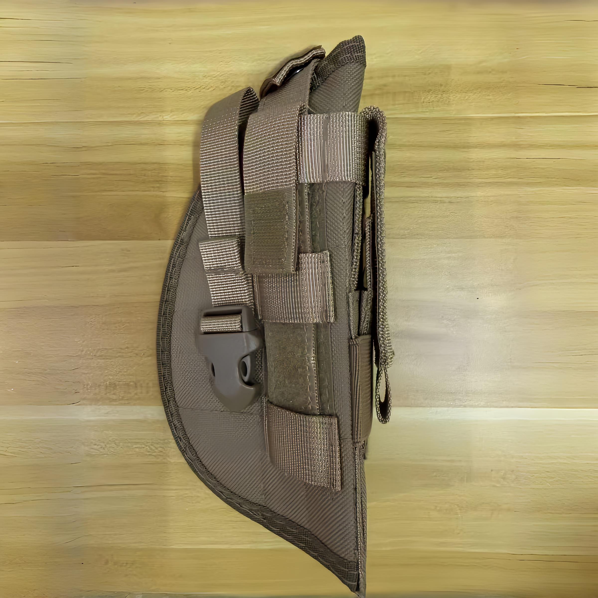 Outdoor Tactical Quick Release Gun Belt, Multi-Functional Waist Pack, Universal Model, Ideal for Hunting and Training, Durable Nylon Material