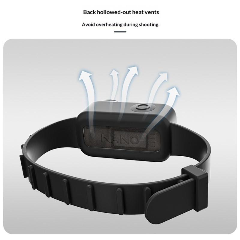 Raywowo Silicone Wrist Strap Mount For Osmo/GoPro Action Cameras, Adjustable Hand Strap For Backpack, Sports Camera Accessories