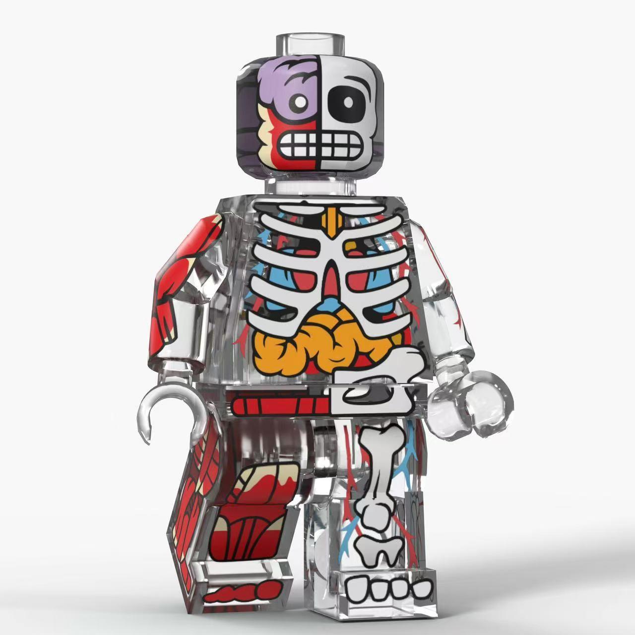 1pc Assembly Block Bagged Ornament, Ideal Gift for Family and Friends, Perfect Present for Loved Ones, Unique Decoration Item