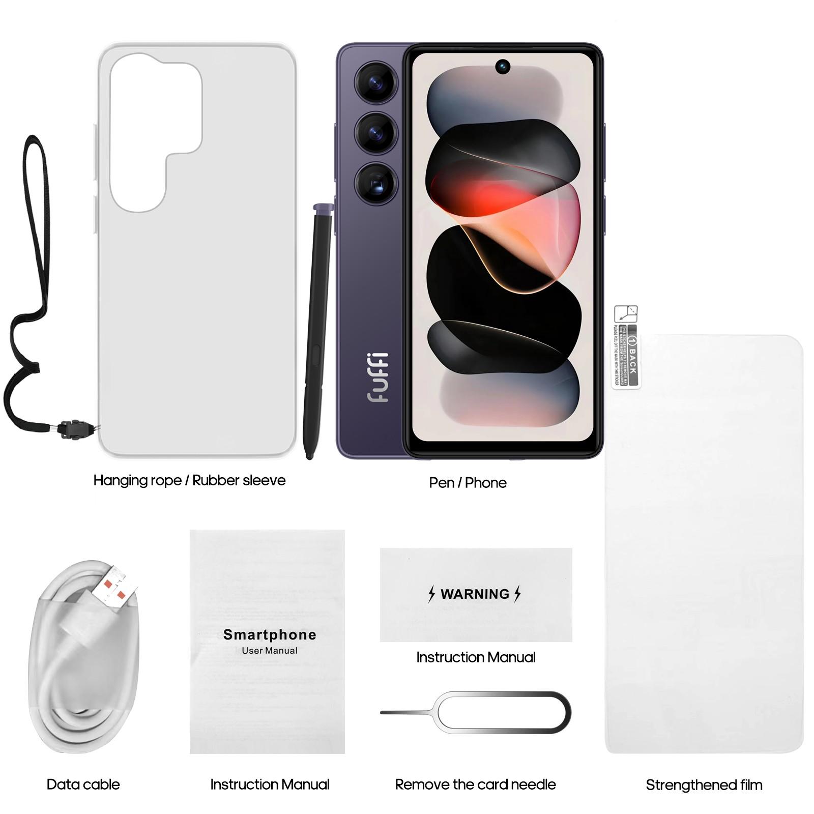 Fuffi Smart Unlock Phone Dual Sim Smartphone 5.5 Inch 4+32GB/4+64GB Memory 5+13mp Camera 4g Network Dual Sim 2500mah Battery Android GPS Dual Sim Cellphone