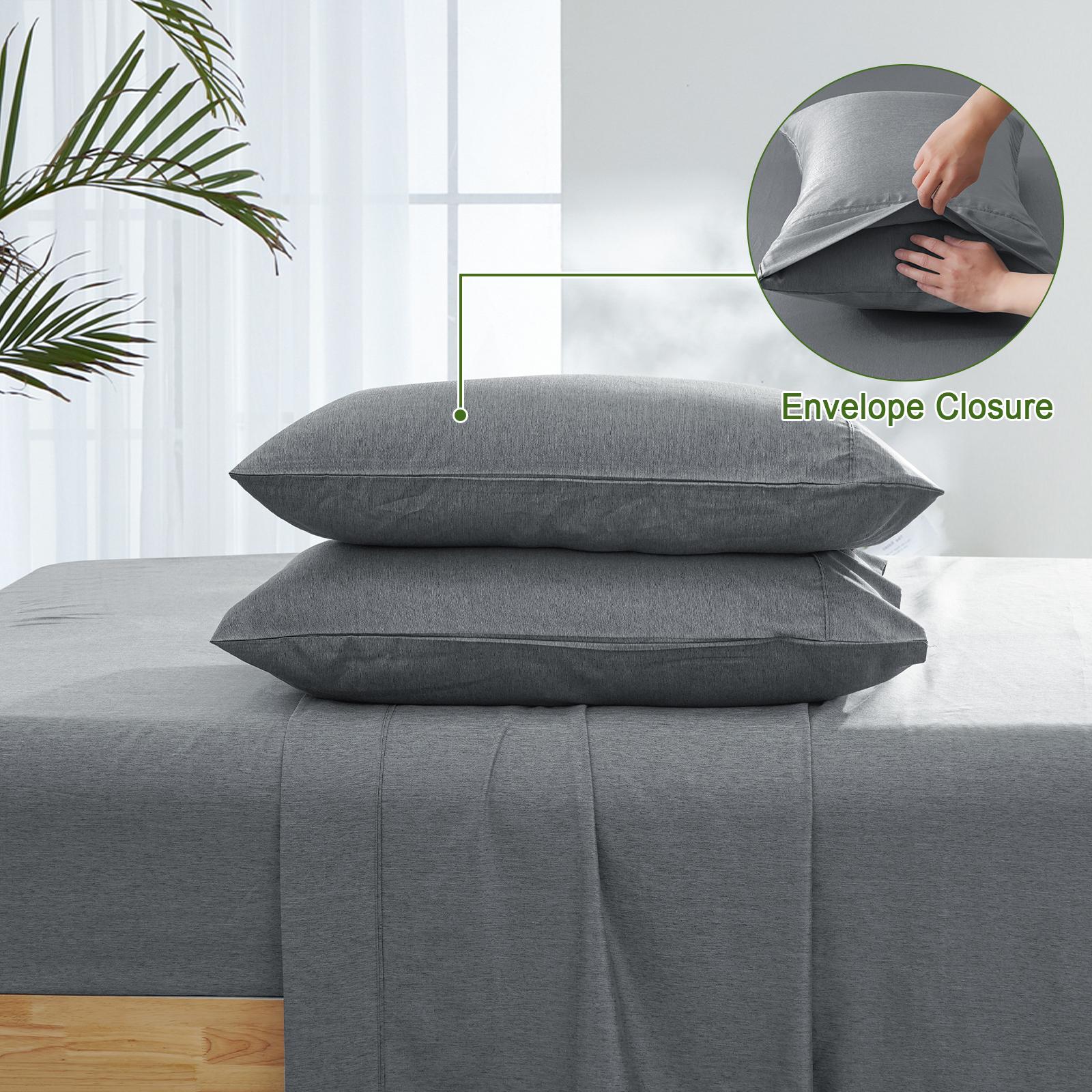 New Linen Bedding Set Oeko-Tex Certified Hotel Luxury Soft Skin-Friendly Breathable Anti-Wrinkle Fade Resistant Non-Slip Deep Pocket Design