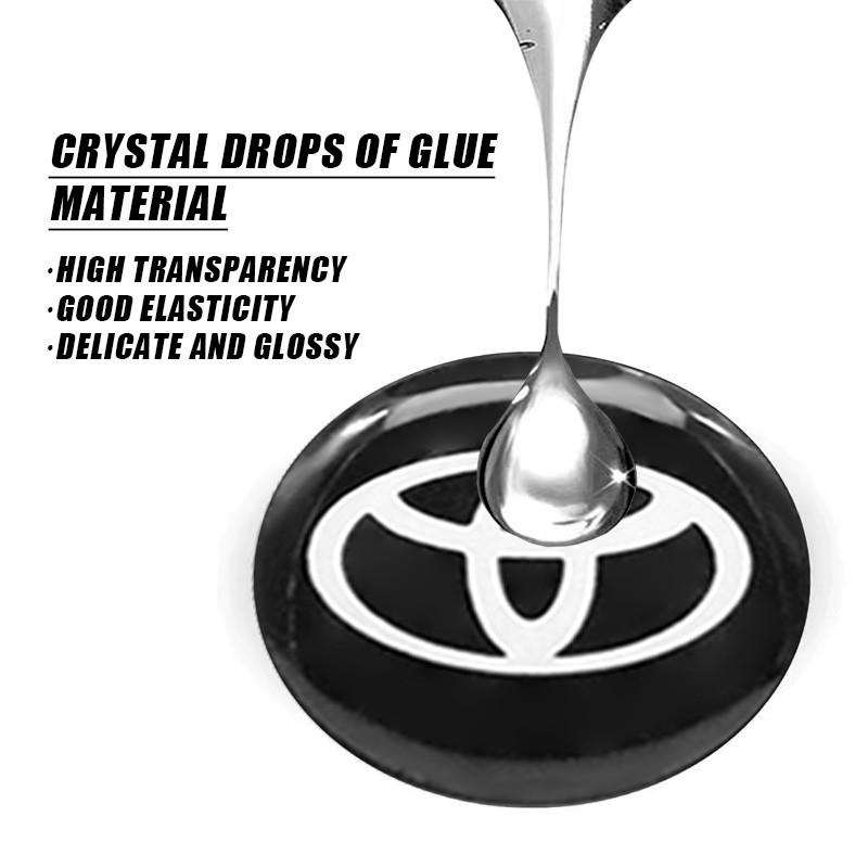 Car Door Lock Dustproof and Anti-Jamming Protective Durable Decorative Keyhole Sticker for Toyota Corolla C-hr Rav4 86 Avensis T25 Auris Land Cruiser Yaris Hilux Prius Camry