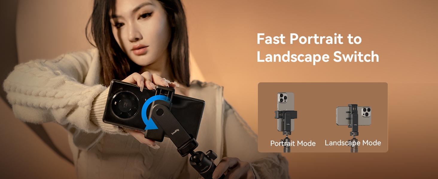 【Summerwins】SmallRig Phone Vlogging Kit for iPhone, Content Creator Smartphone Kit for YouTube and TikTok Starter, Video Equipment with Phone Tripod, Phone Mount / LED Video Light / Shotgun Mic - 4369 4364 4367 Selfie Accessories