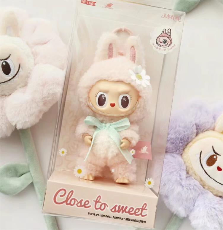 (Cat10019)Mokoko Close To Sweet Vinyl Plush Haning Card and large Dolls