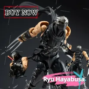Ryu Hayabusa Ac Factory Toys Figure Ninja Gaiden Kaiyodo Revoltech Yamaguchi Action Figurine Ko Model Statue Gifts Toys IN stock