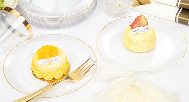 Gold/SilverDisposable Plates and Silverware Set: Dinner Plates,Dessert Plates, Cups,Napkins,Knife, forks, spoons 70 of each.-Perfect for Party Gold/SilverDisposable Plates and Silverware Set: Dinner Plates,Dessert Plates, Cups,Napkins,Knife, forks, spoons 70 of each.-Perfect for Party