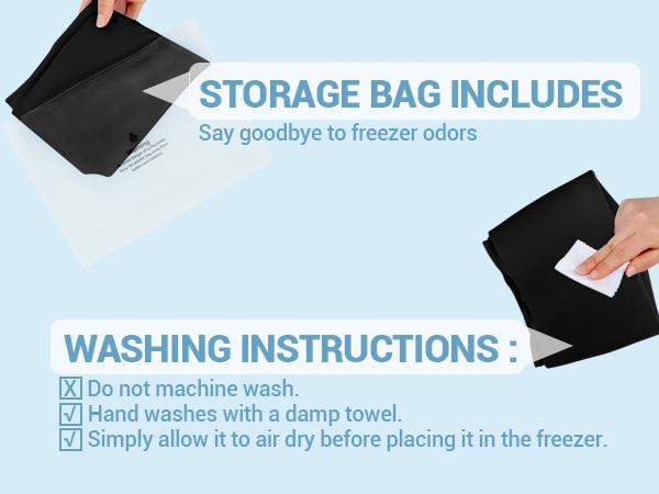 Migraine Head relief Cap Gel Ice Head Wrap for migraines, tension and stress relief. Perfect for Home Breaks, Before Sleep, or Office Use Black Eye Cover Night Mask