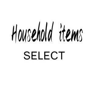 Household items select