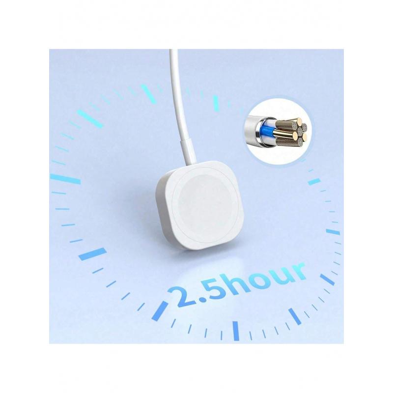 Wireless watch charger, magnetic charging cable, compatible with all models, Smart Watch Charger