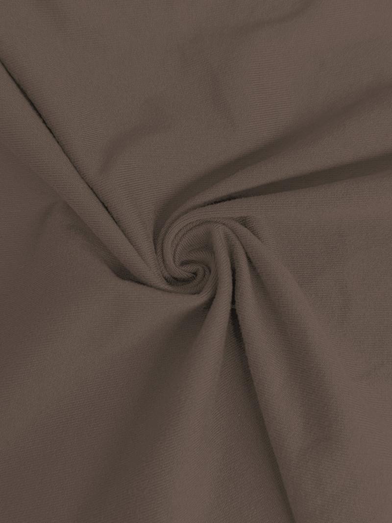 Women's 2-Piece Sleepwear Set, Elegant Solid Color Loose-Fit Long Sleeve Thermal Top and Pants, Pajama Set for Autumn and Winter