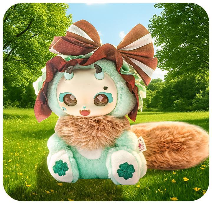 BoBoCo V1-Cute Fluffy Plush Toy. plush blind  box.  Glue Face Plush Toy. Sweet Plush doll. .Unique Design for Collectors and Fans of the Series Blindbags Random Surprise Set