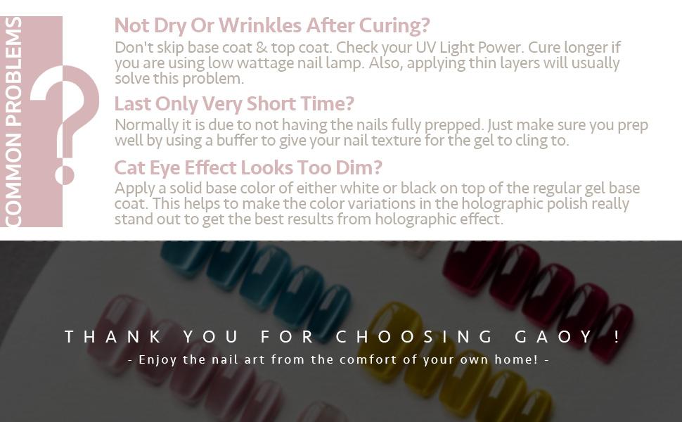 GAOY Dream World Glitter Red Cat Eye Gel Nail Polish Set with Magnet for Pink Blue Holographic Cat Eye, Salon Gel Manicure and Nail Art DIY at Home