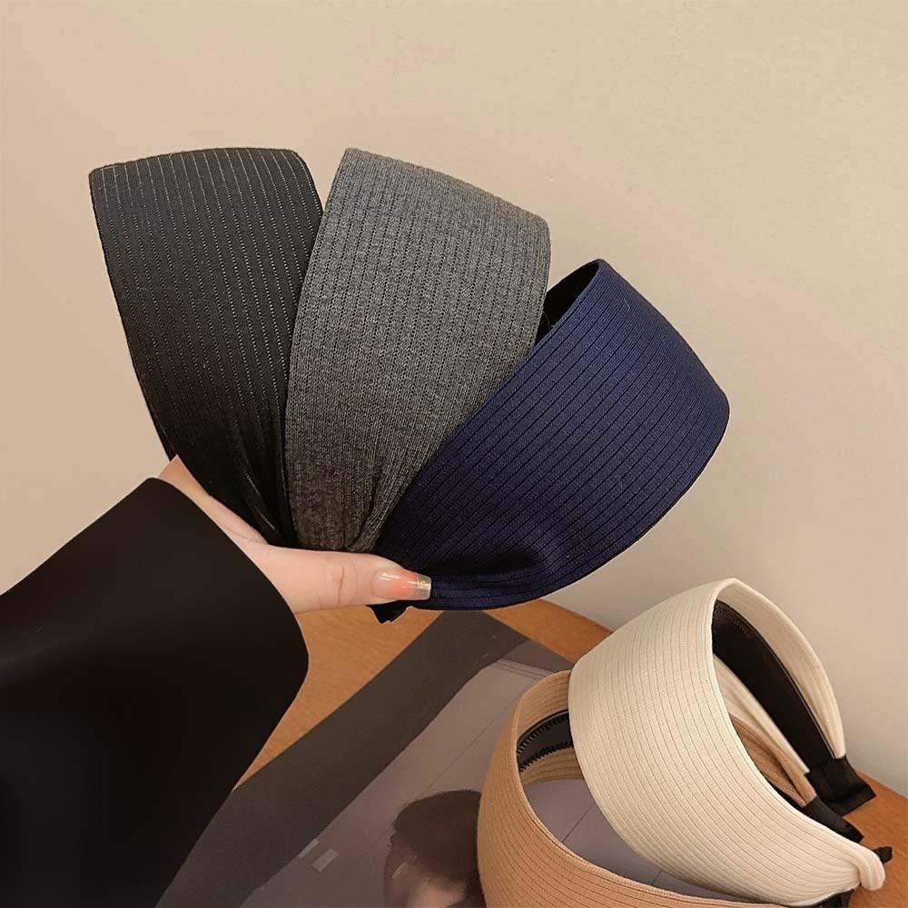 Wide Headband for High Forehead, Non-Slip Hair Accessory, Elegant Design, Perfect for Office and Dates, Women's Fashion Essential
