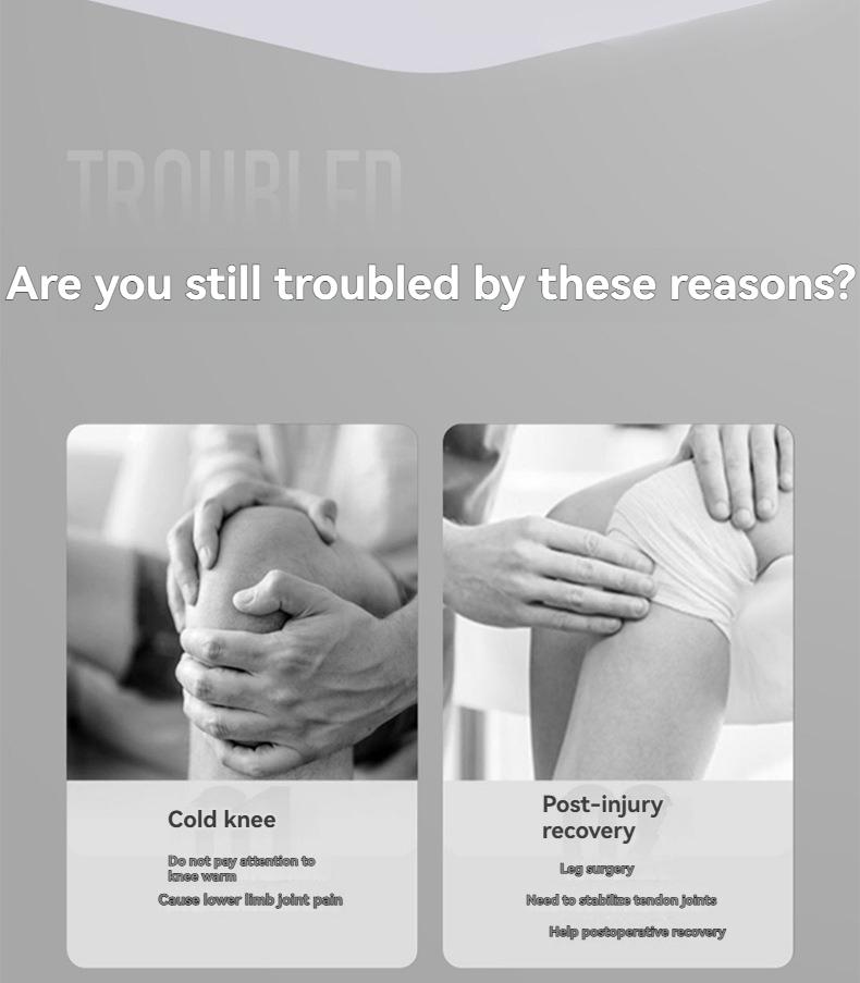 Unisex Sports Knee Pads, Anti-Slip Design for Dancing Fitness Skipping Basketball Cycling Hiking Running, Warm Thin Protective Gear