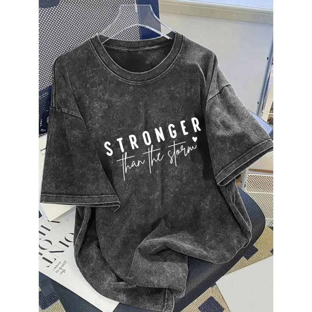 Men's Graphic Shortsleeve T-Shirt, Vintage Acid Wash 100% Cotton Menswear Top with a Relaxed Fit for Streetwear, Screen Printed, Acid-Washed Distressed Men's Short-Sleeve T-Shirts, Pure Cotton, Vintage Wash