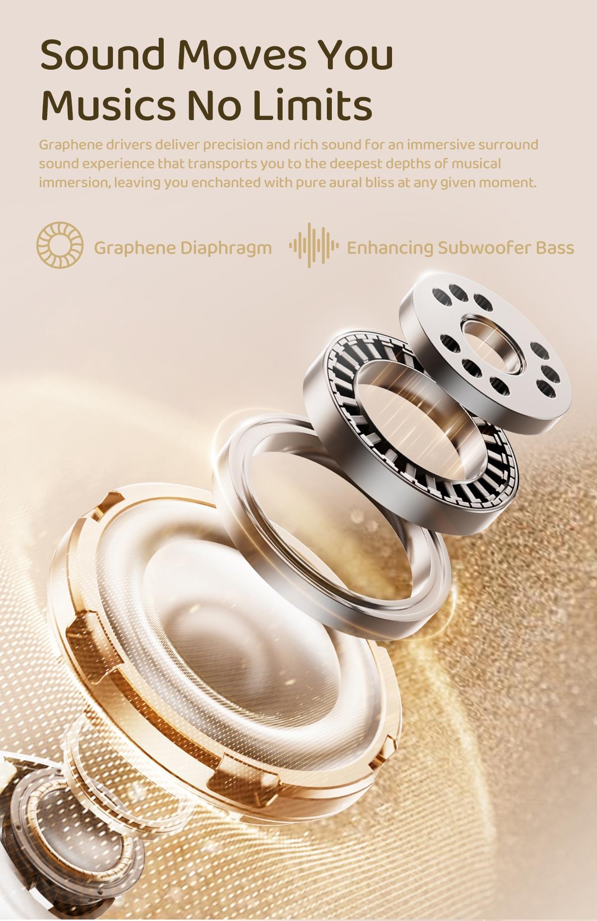 Women Smart Watch with Bluetooth Earbuds Wireless Fitness Tracker Heart Rate Monitor Music Playback Phone Calls for iOS Android